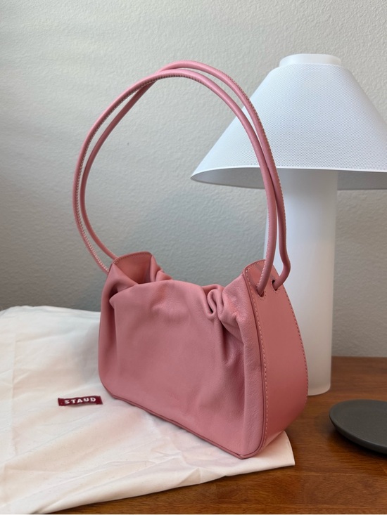 STAUD Handbags - STAUD Kiki Leather Shoulder Bag